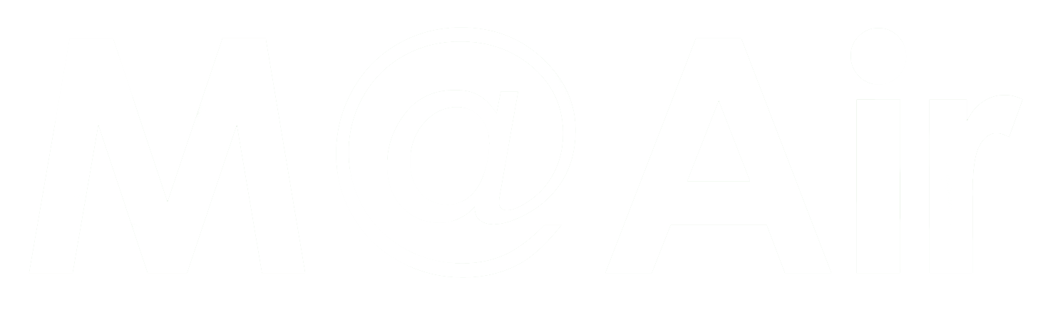 logo M@Air blanc